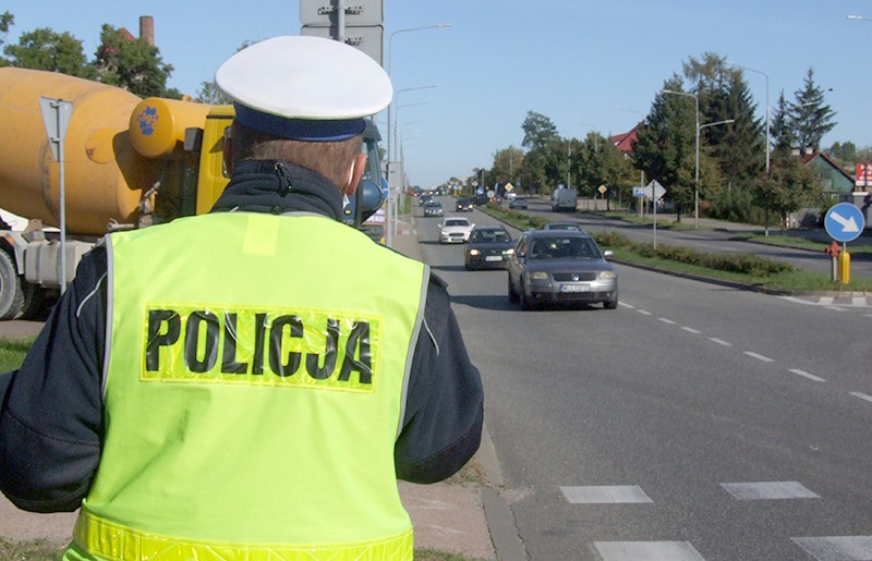 Policjanci „suszą‿ w Radomiu